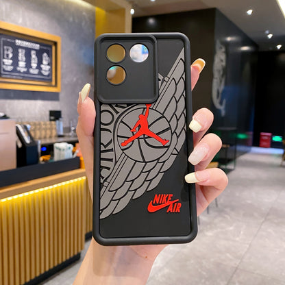 Vivo T3 5G Jordan Soft Silicone Cute 3D Cartoon Back Cover Case - Jordan 1