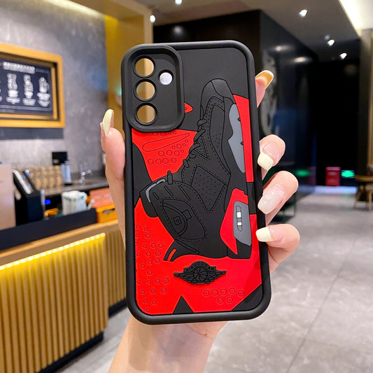 Samsung F15 5G Jordan Soft Silicone Cute 3D Cartoon Back Cover Case - Jordan 2
