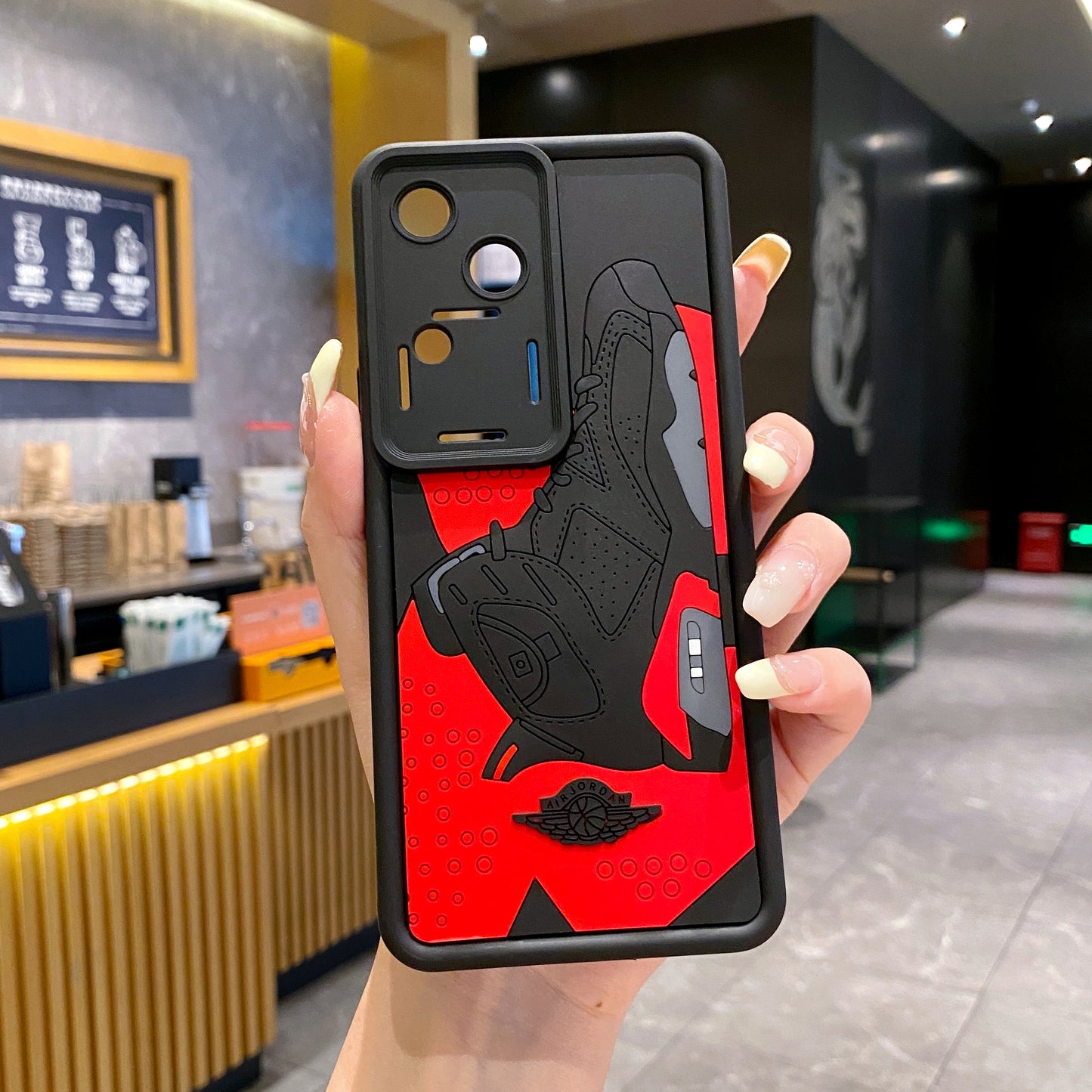 Vivo V30 5G Jordan Soft Silicone Cute 3D Cartoon Back Cover Case - Jordan 2