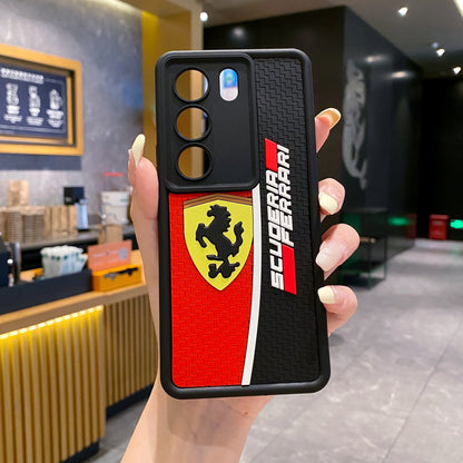 Vivo V29 / V29 Pro 5G Ferrari Soft Silicone Cute 3D Cartoon Back Cover Case - Ferrari