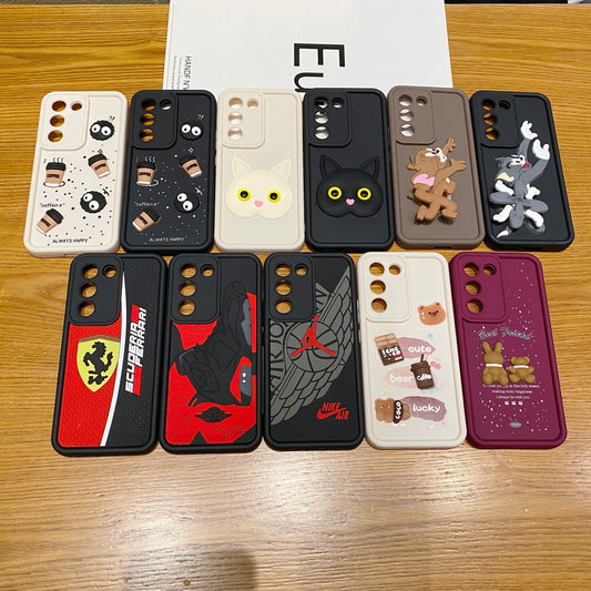 Realme 14X 5G Ferrari Soft Silicone Cute 3D Cartoon Back Cover Case - Ferrari
