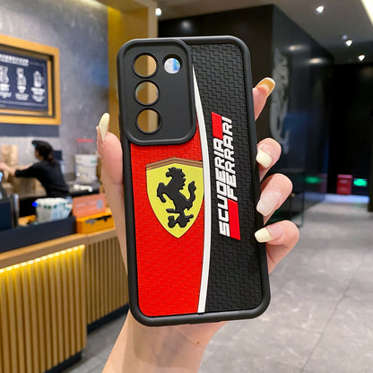 Realme 14X 5G Ferrari Soft Silicone Cute 3D Cartoon Back Cover Case - Ferrari