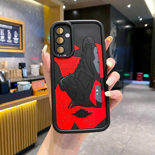 Samsung A34 5G Jordan Soft Silicone Cute 3D Cartoon Back Cover Case - Jordan 2