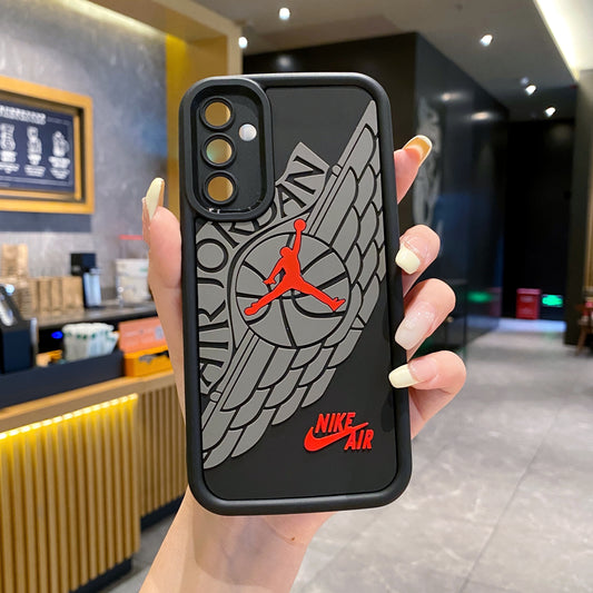 Samsung A34 5G Jordan Soft Silicone Cute 3D Cartoon Back Cover Case - Jordan 1