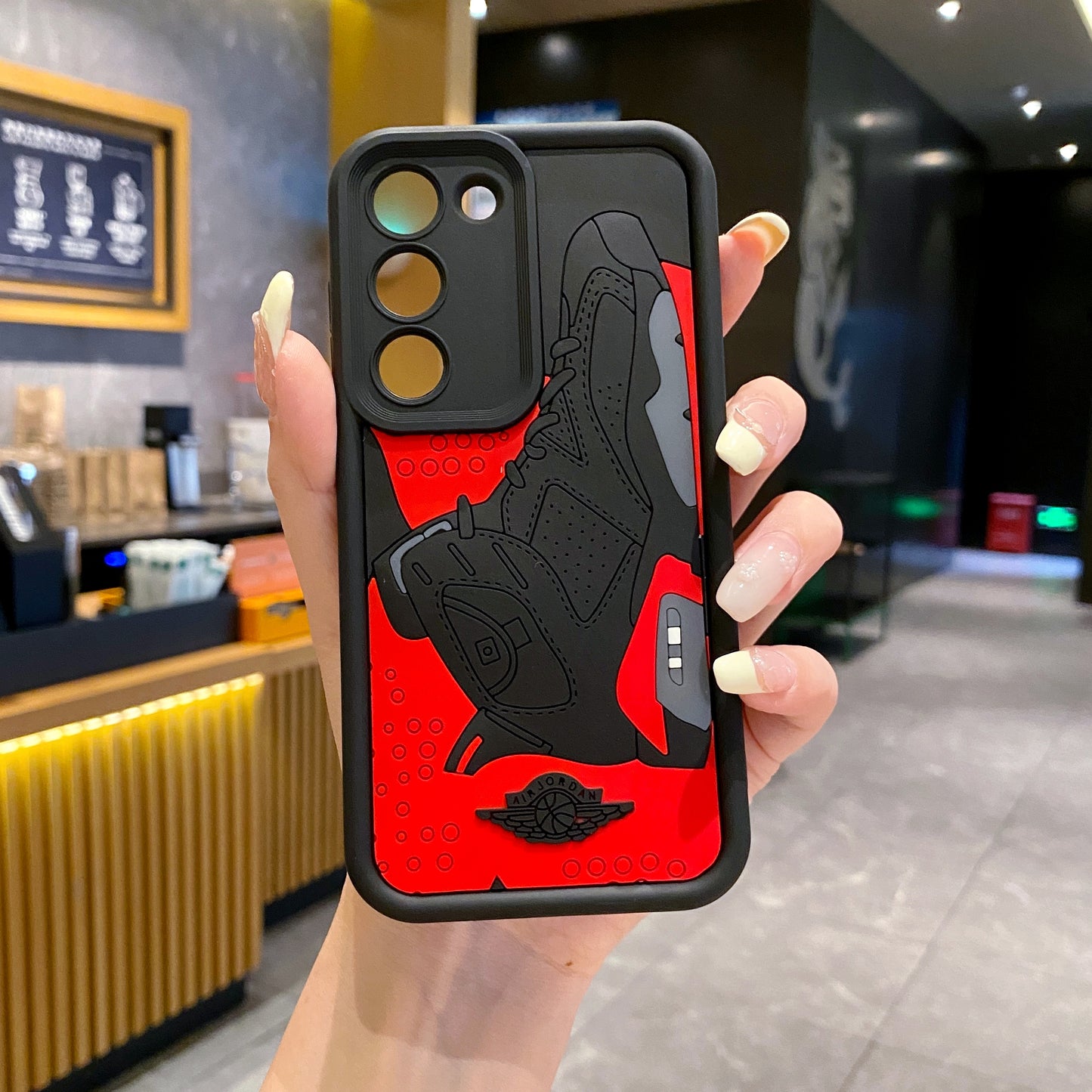 Samsung S23 5G Jordan Soft Silicone Cute 3D Cartoon Back Cover Case - Jordan 2