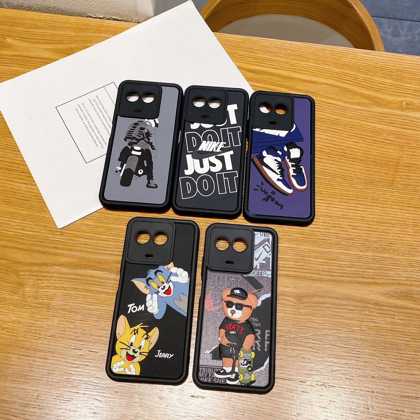 Realme 11 / 11x 5G Moto Rider Soft Silicone Cute 3D Cartoon Back Cover Case - Moto Rider
