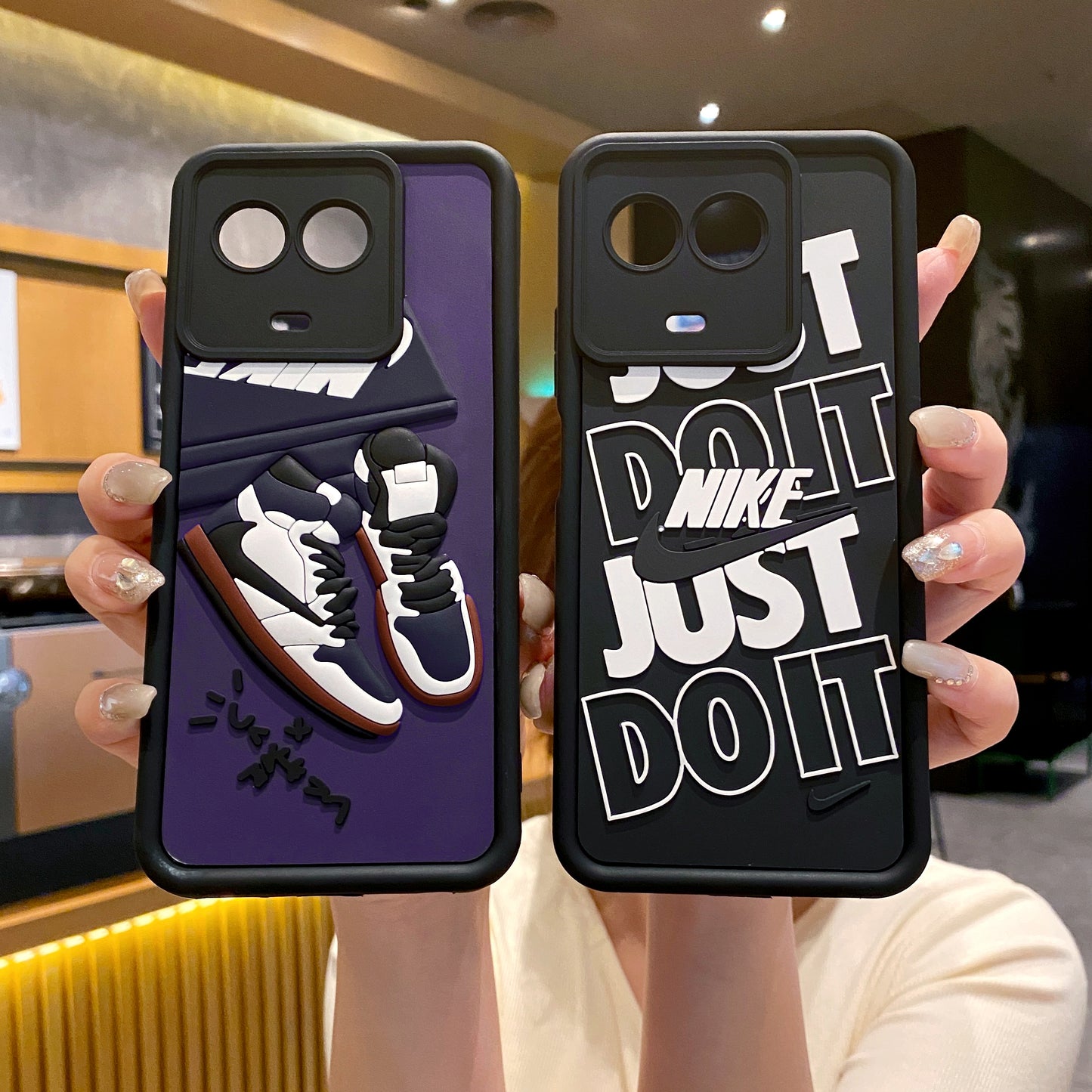 Realme 11 5G/Realme 11x 5G Nike Soft Silicone Cute 3D Cartoon Back Cover Case - Nike 1