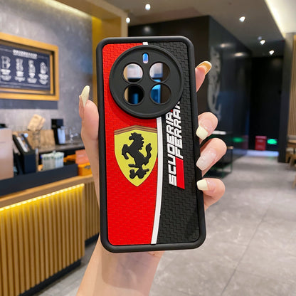 Realme 12 Pro/12 Pro+ 5G Ferrari Soft Silicone Cute 3D Cartoon Back Cover Case - Ferrari