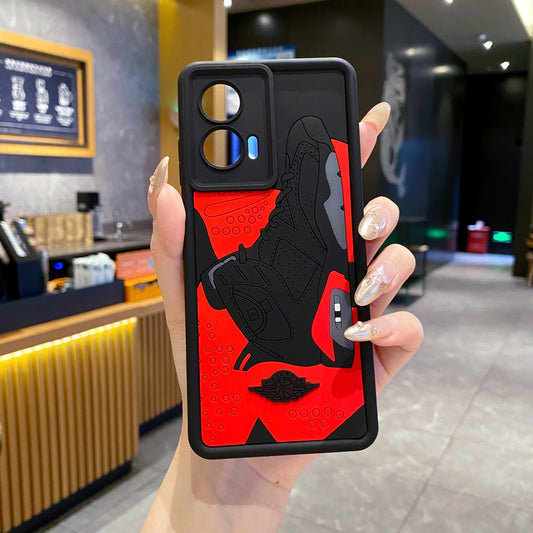 Motorola Moto G85 5G Jordan Soft Silicone Cute 3D Cartoon Back Cover Case - Jordan 2