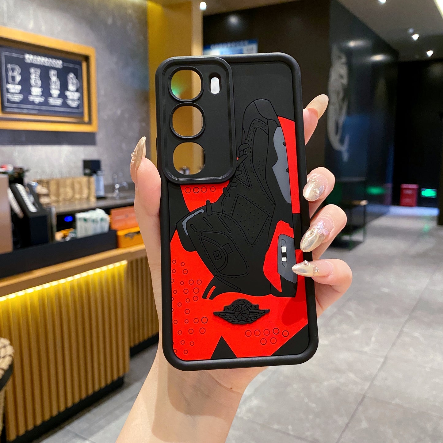 Vivo Y300 5G Jordan Soft Silicone Cute 3D Cartoon Back Cover Case - Jordan 2