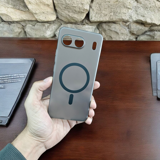 OnePlus Nord 4 5g Frosted Magnetic Ultra Slim Back Case- frosted Black