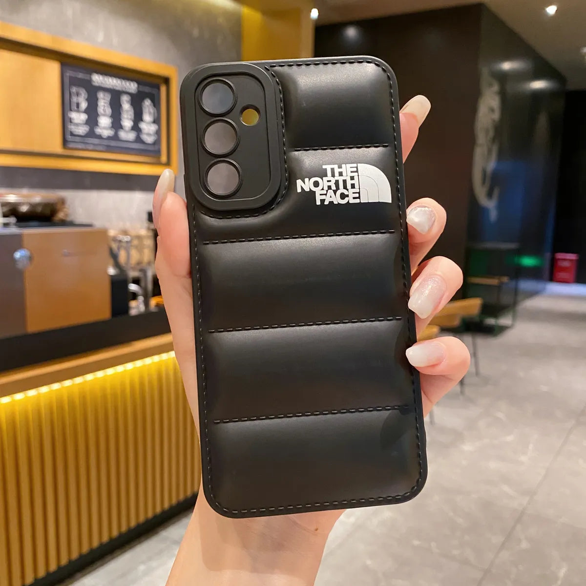 Samsung F15 5g Matte Soft Puff Jacket Case - Pattern 2