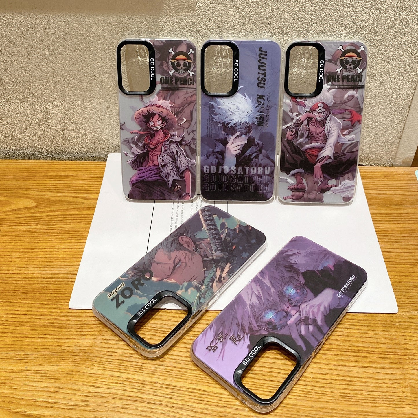 Samsung Ultra Series Anime One Piece IMD Printed Back Case cover - Zoro