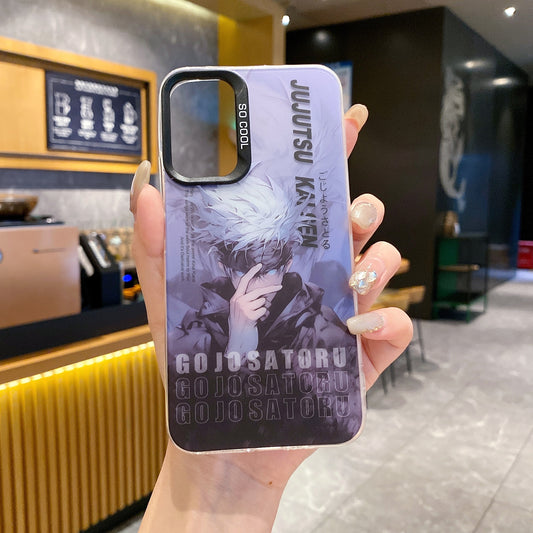 Samsung A15 5G Anime Satoru Gojo IMD Printed Back Case cover - Satoru Gojo 1