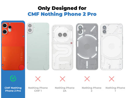 Nothing CMF Phone 2 Pro 5G Premium Magnetic Frosted Ultra Slim Back Case - Frosted Grey