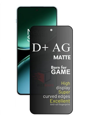 Oneplus Nord 4 5g Gaming Special D+ AG Matte Tempered Glass Anti Fingerprint