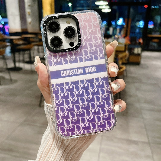 Apple iPhone 15 Pro Premium New IMD Printed Gradient Back Case - pattern 13