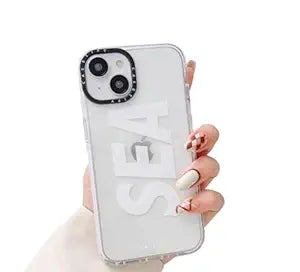 Apple iPhone 15 Pro Max Soft Translucent Sea Printed Tpu Back Case Cover - sea 4