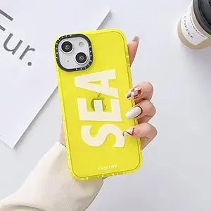Apple iPhone 14 Pro Max Soft Translucent Sea Printed Tpu Back Case Cover - sea 2