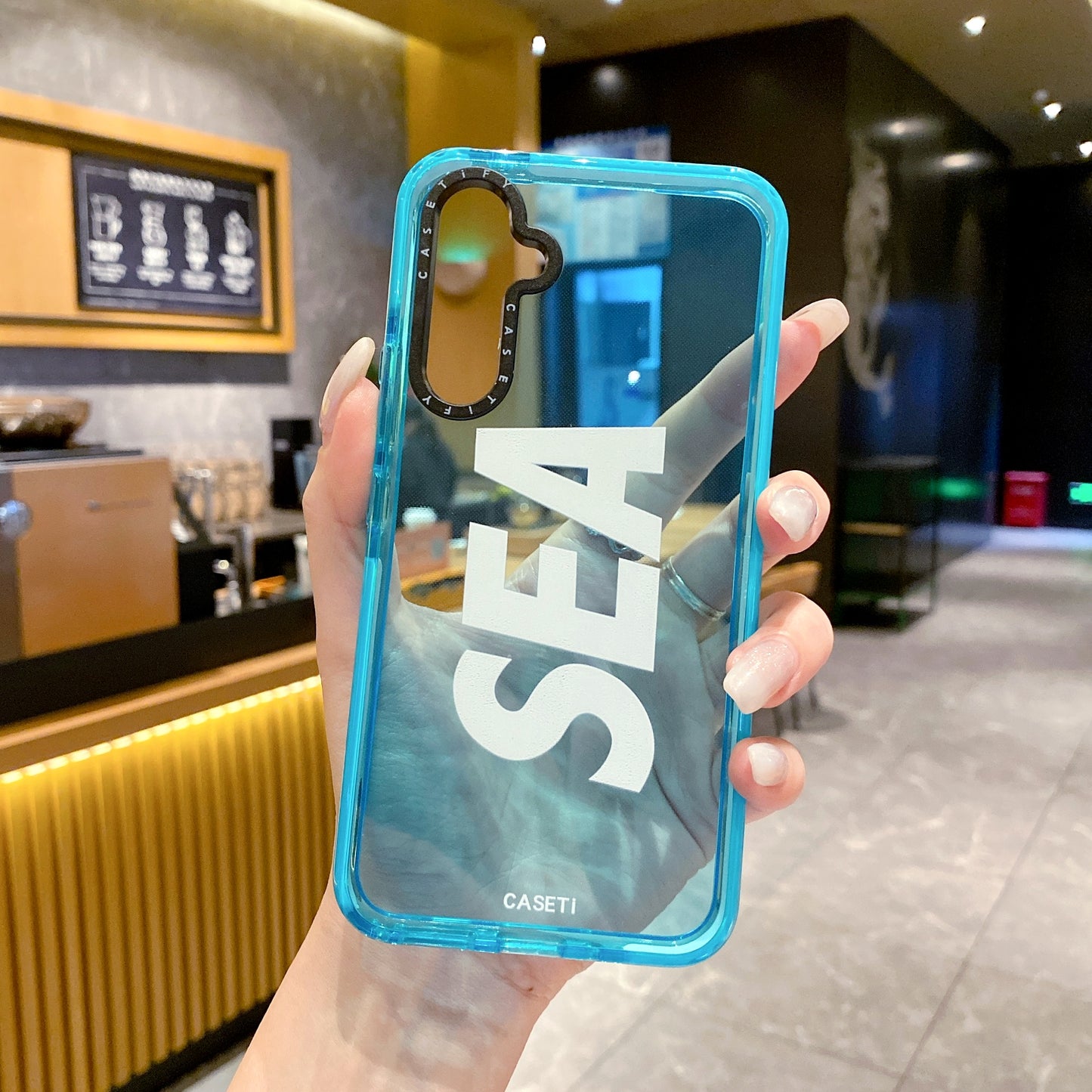 Samsung S20 Fe Soft Translucent Sea Printed Tpu Back Case Cover - Sea 1