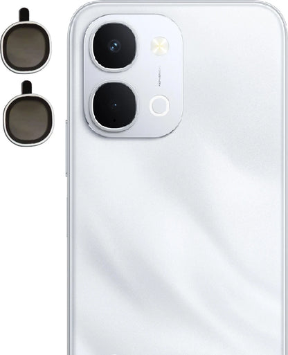 Vivo T5X 5g Camera Lens Protector with Aluminum Alloy Rings